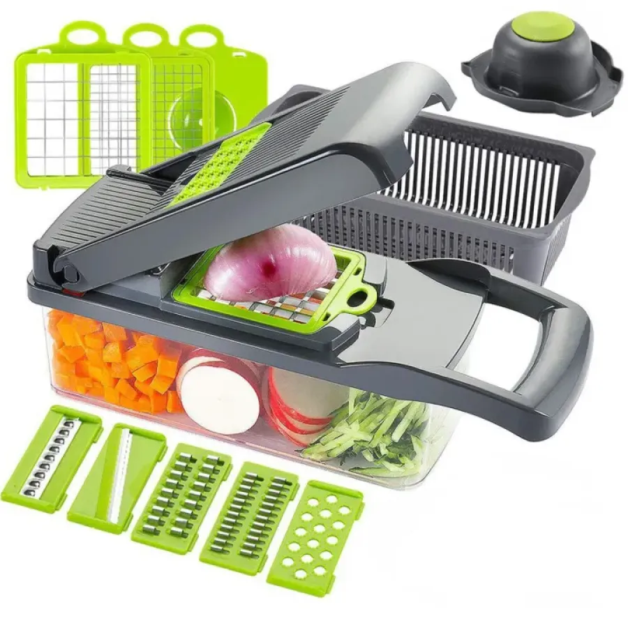 16-in-1 Vegetable Cutter | Ultimate Kitchen Chopper, Slicer & Grater — image 2