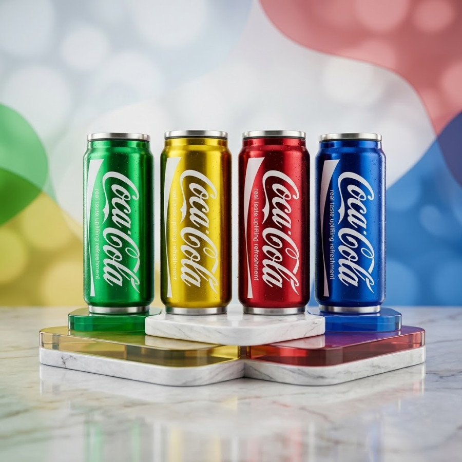 Cola Can Shape Water Bottle — image 1