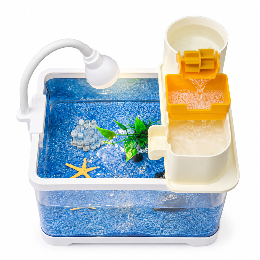 Fish Tank With Light And Filter — image 2