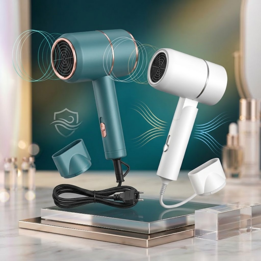Portable Hair Dryer | Mini Hair Dryer for Fast Drying, Lightweight Use at Home, Salon & Travel — image 1
