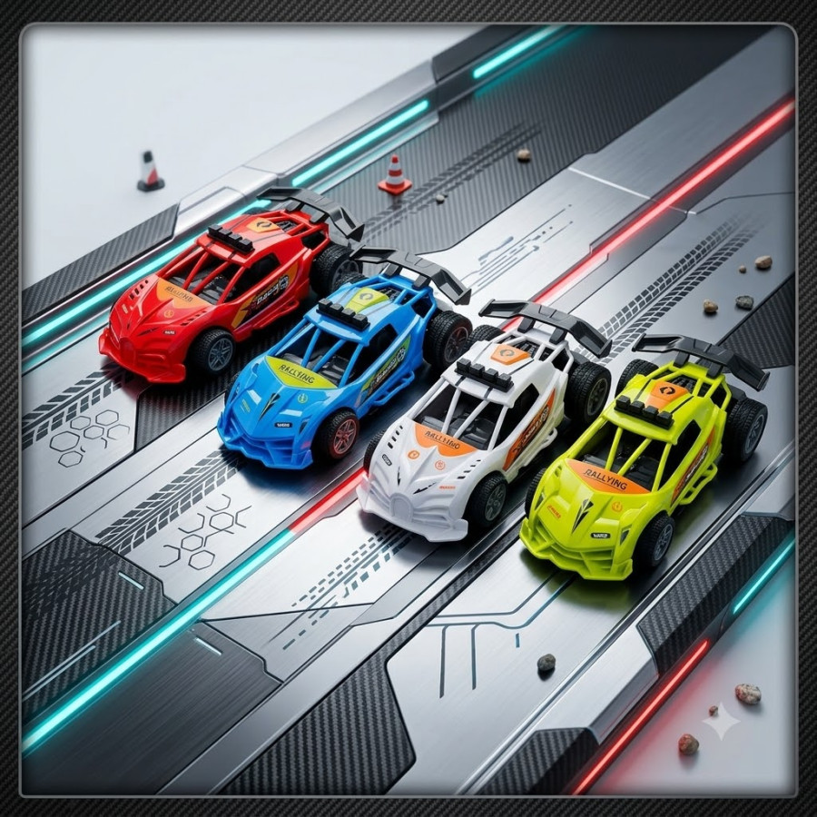 Reacing Car 4 pcs — image 1
