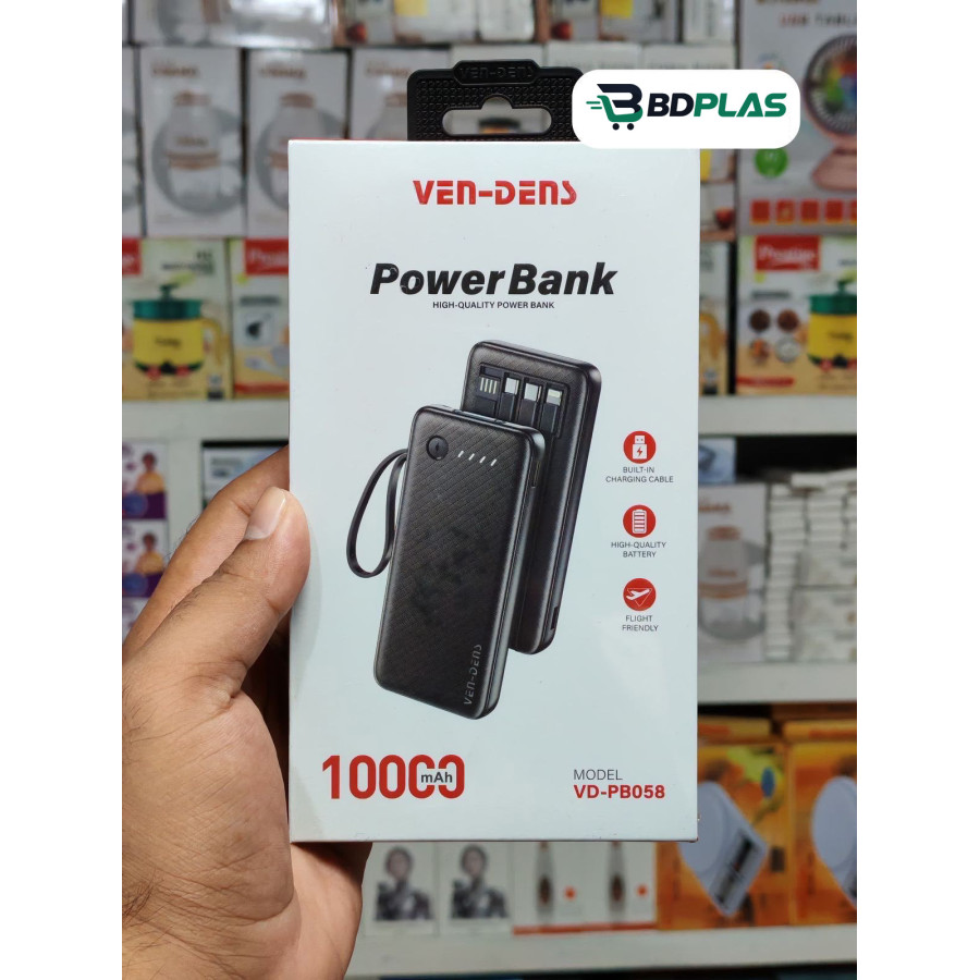 VEN-DENS 10000mAh Power Bank VD-PB058 — image 1
