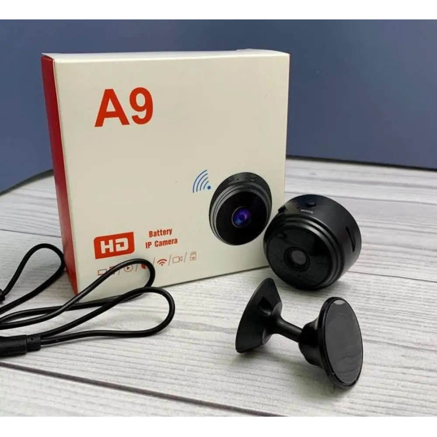 A9 Mini Magnetic WiFi Camera (HD, Rechargeable) — image 1