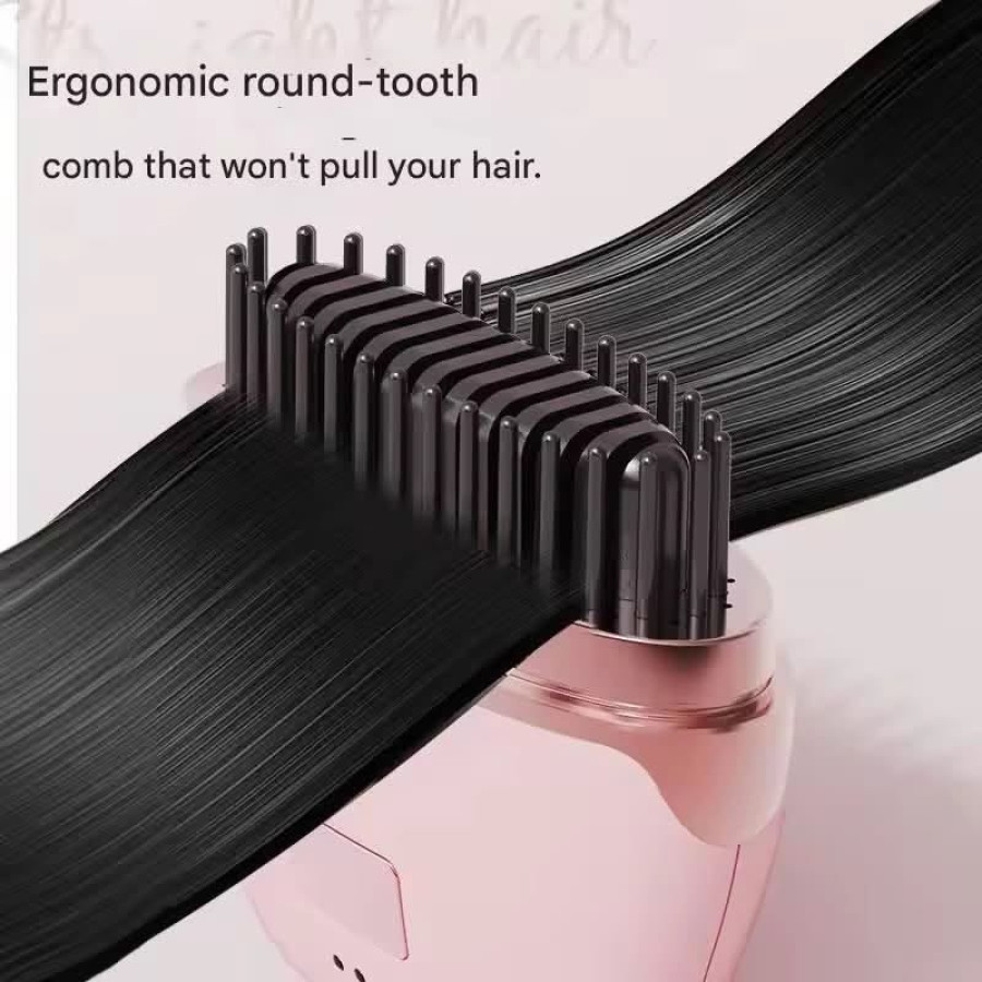 Rechargeable Cordless Mini Hair Straightener Comb — image 3
