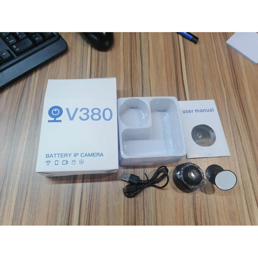 V380 Mini Battery WiFi Camera (Magnetic Base) — image 1