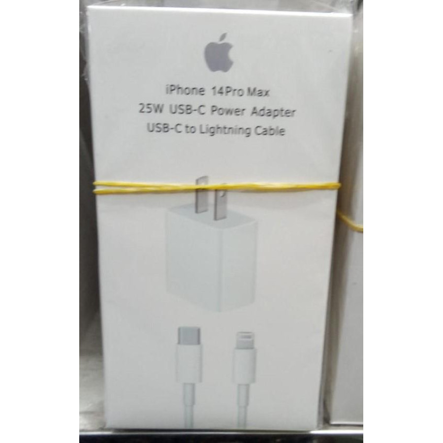 25W USB-C Power Adapter with Lightning Cable (2-Pin) — image 1