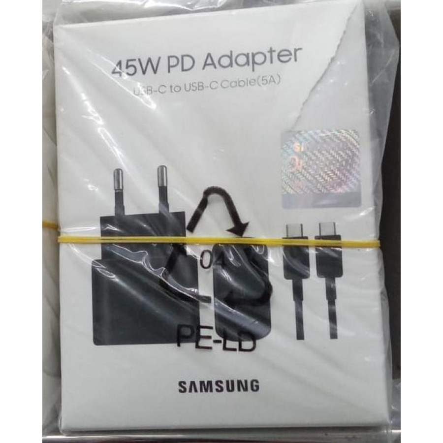 45W PD Fast Charger 2-Pin with Type-C Cable — image 1