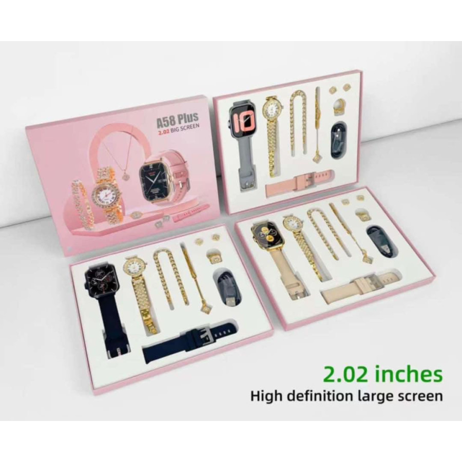 A58 Plus Ladies Smart Watch Jewelry Set — image 1