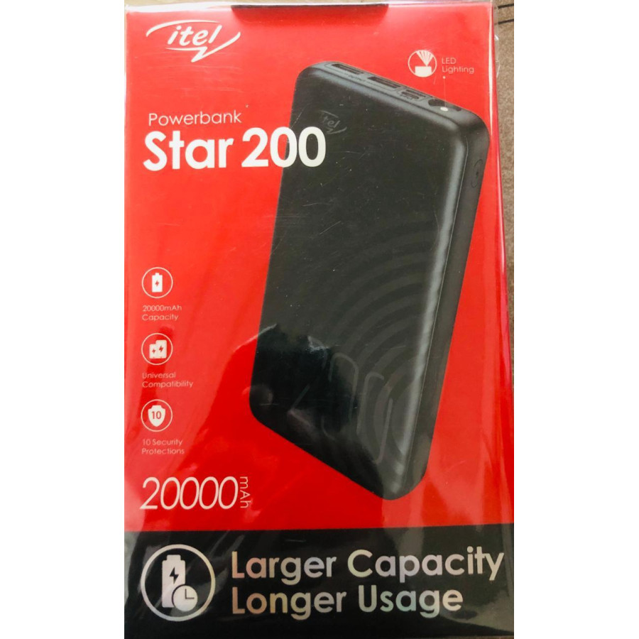 itel Star 200 20000mAh Power Bank — image 1