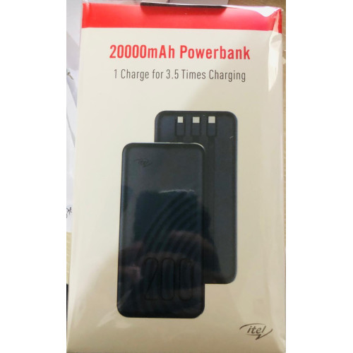 itel Star 200C 20000mAh Power Bank