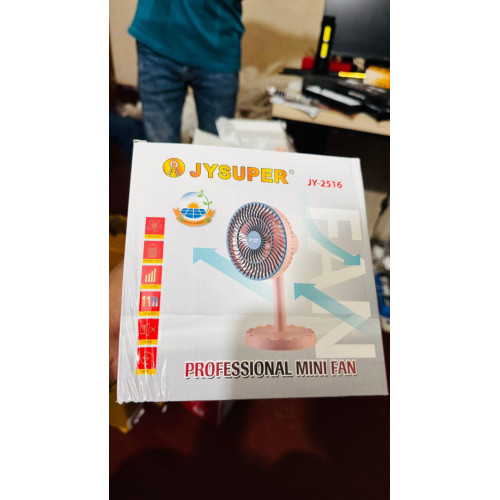 JYSUPER JY-2516 Rechargeable Mini Fan