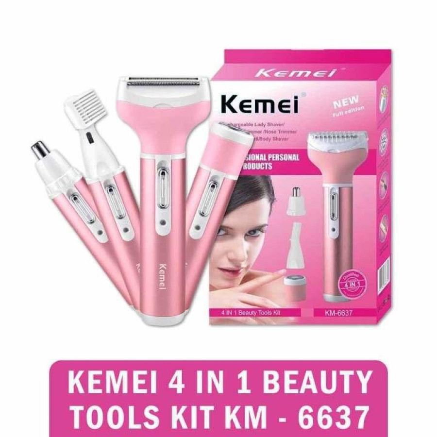 Kemei KM-6637 4-in-1 Ladies Beauty Kit — image 1