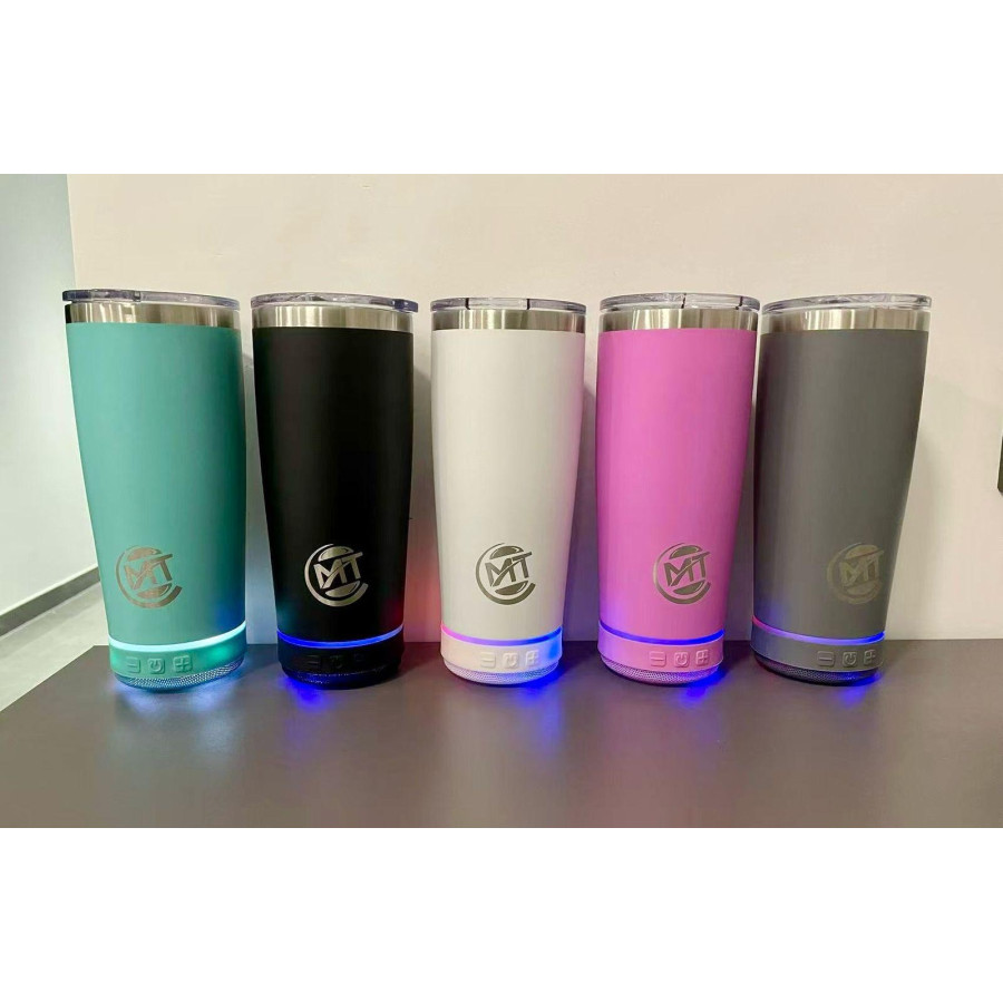 LX06 Music Vacuum Flask with Bluetooth Speaker — image 1