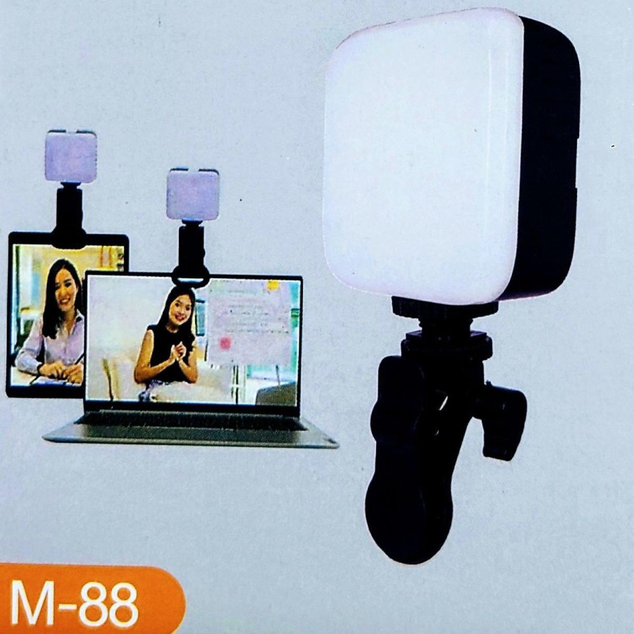 M-88 LED Video Light with Clip — image 1
