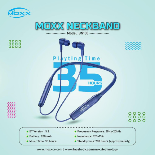 Moxx BN-100 Bluetooth Neckband