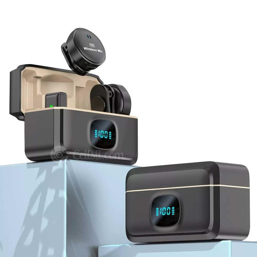 SX21 Dual Wireless Microphone with Display Case — image 1