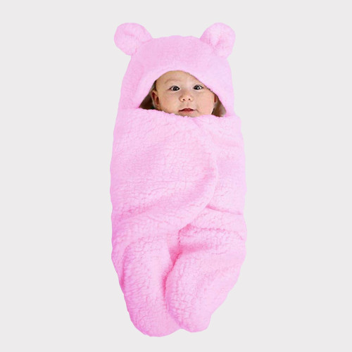 Baby Fleece Sleeping Bag (Swaddle Wrap)