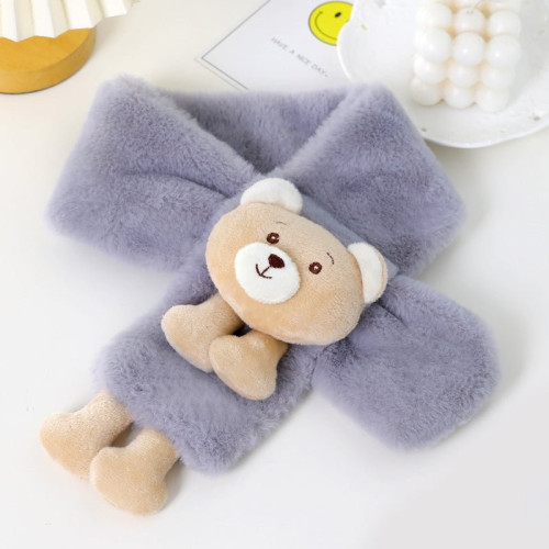 Kids Cartoon Plush Muffler